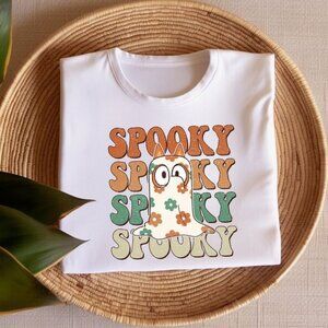 Blue Dog Spooky Halloween Shirt, Spooky Season Halloween Shirt Pv